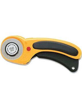 45mm Ergonomic Rotary Cutter (RTY-2/DX) - Rotary Fabric Cutter w/Blade Cover